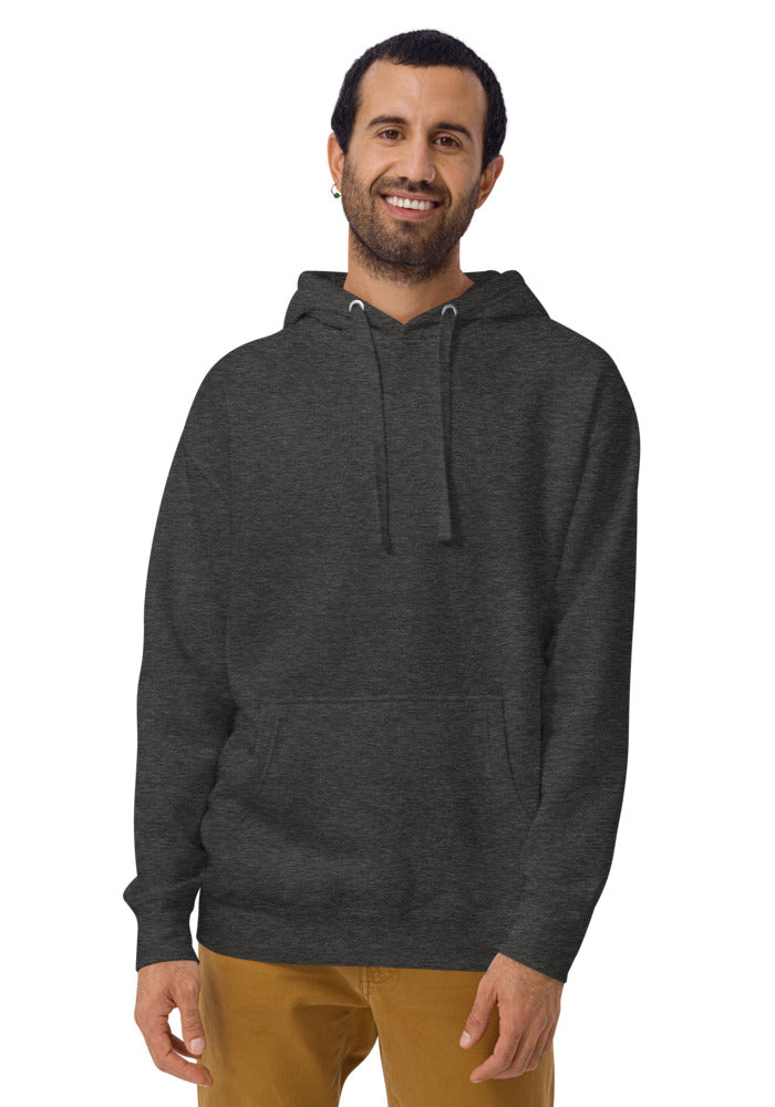 HustlerDior HOODIE / Charcoal Heather / 2X