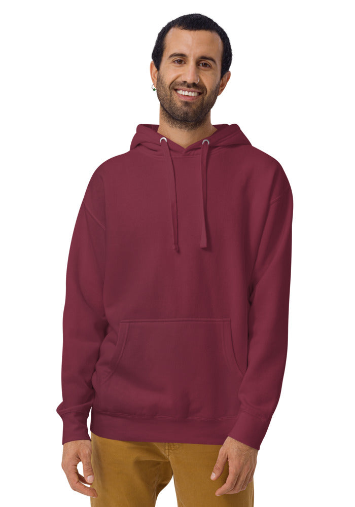 HustlerDior HOODIE / Maroon / 2X