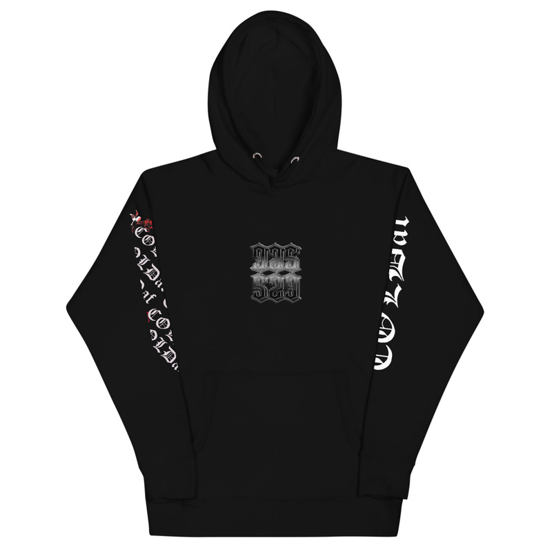 HustlerDior HOODIE / Black / S
