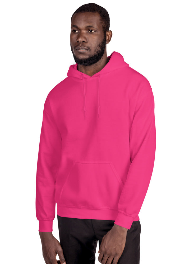 Crown & Concrete “Saiyan Surge” Neon-Pink Hoodie / Heliconia / 5XL