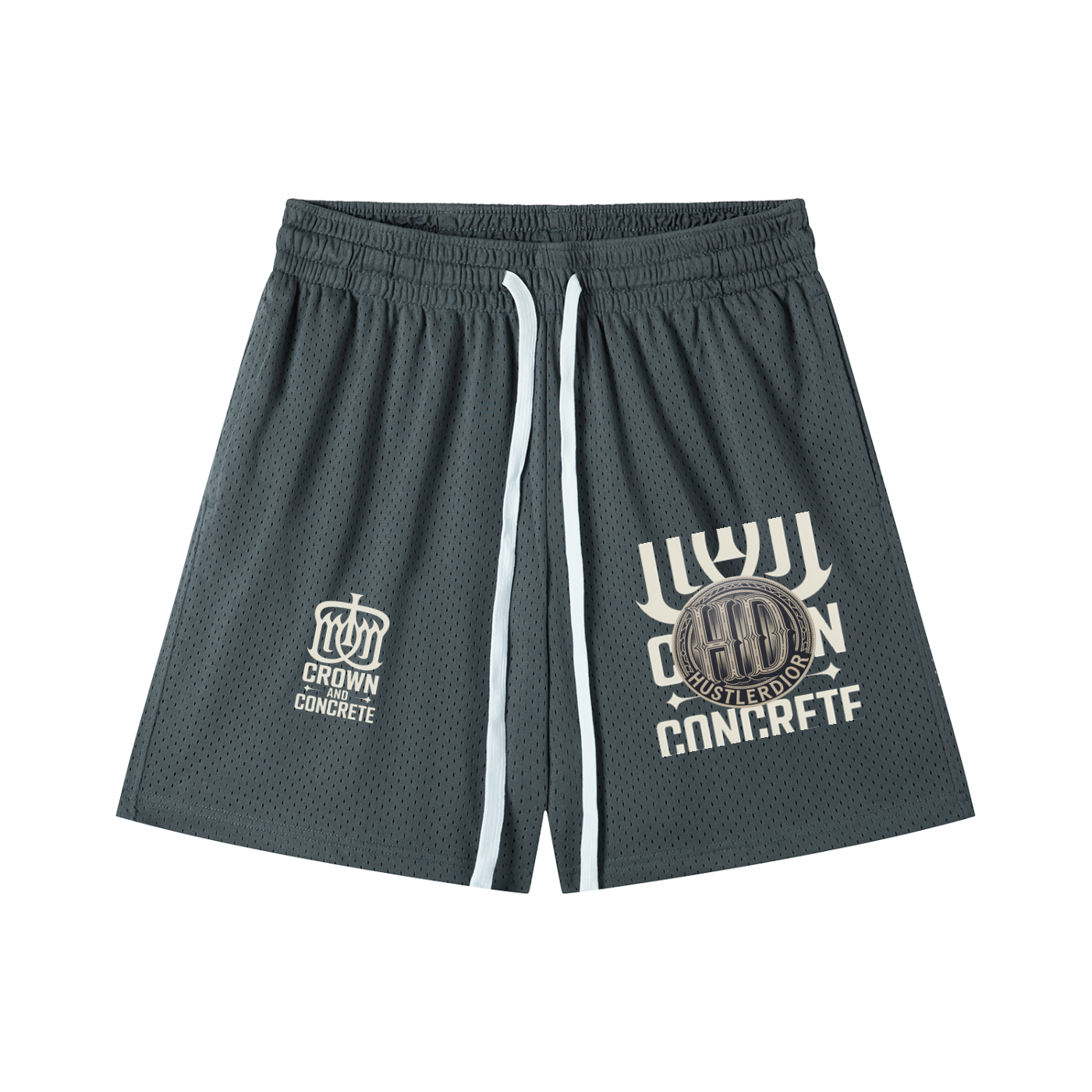 HD Mesh Drawstring Shorts