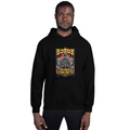 Crown & Concrete – Shogun Siege Hoodie (Midnight Black) / Black / S