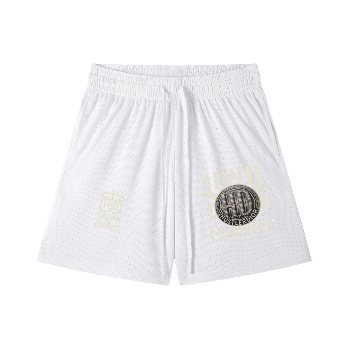 HD Mesh Drawstring Shorts