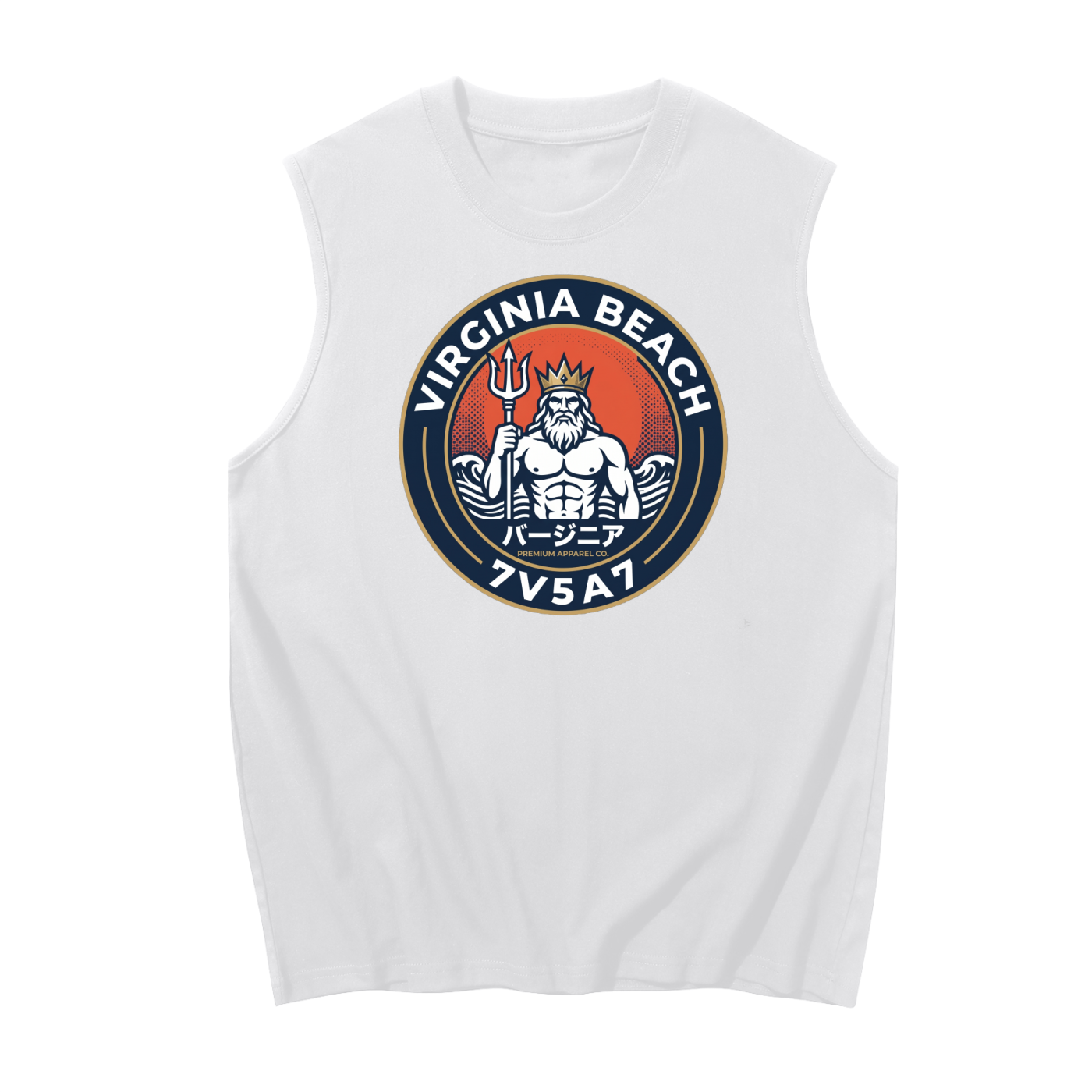 Men's Sleeveless Cotton Tank Top