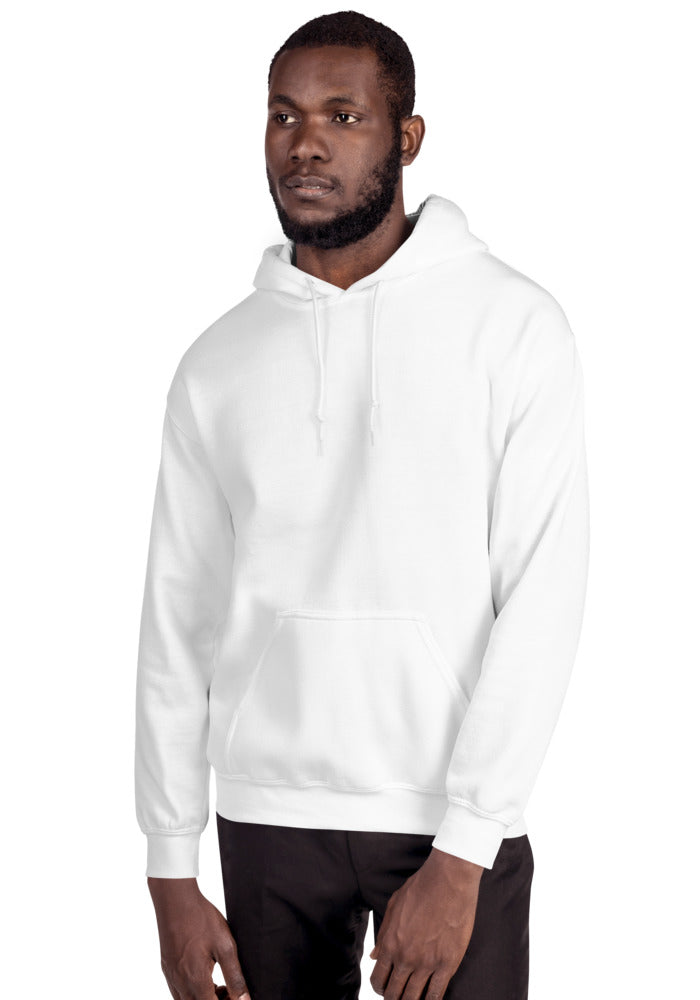 Crown & Concrete – Shogun Siege Hoodie (Midnight Black) / White / 5XL