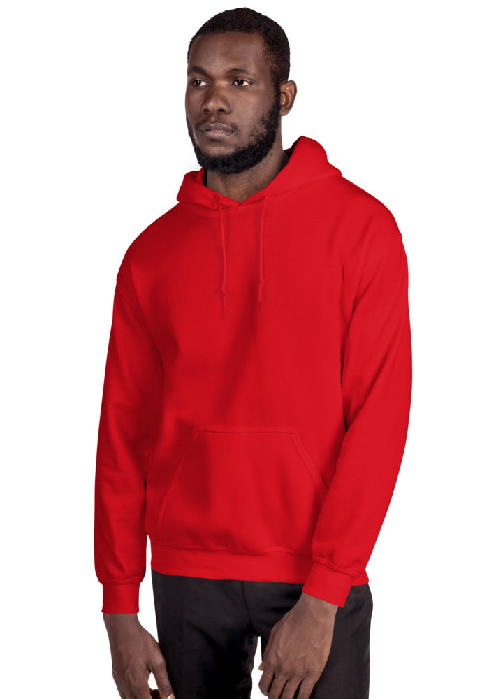 Crown & Concrete – Shogun Siege Hoodie (Midnight Black) / Red / 5XL