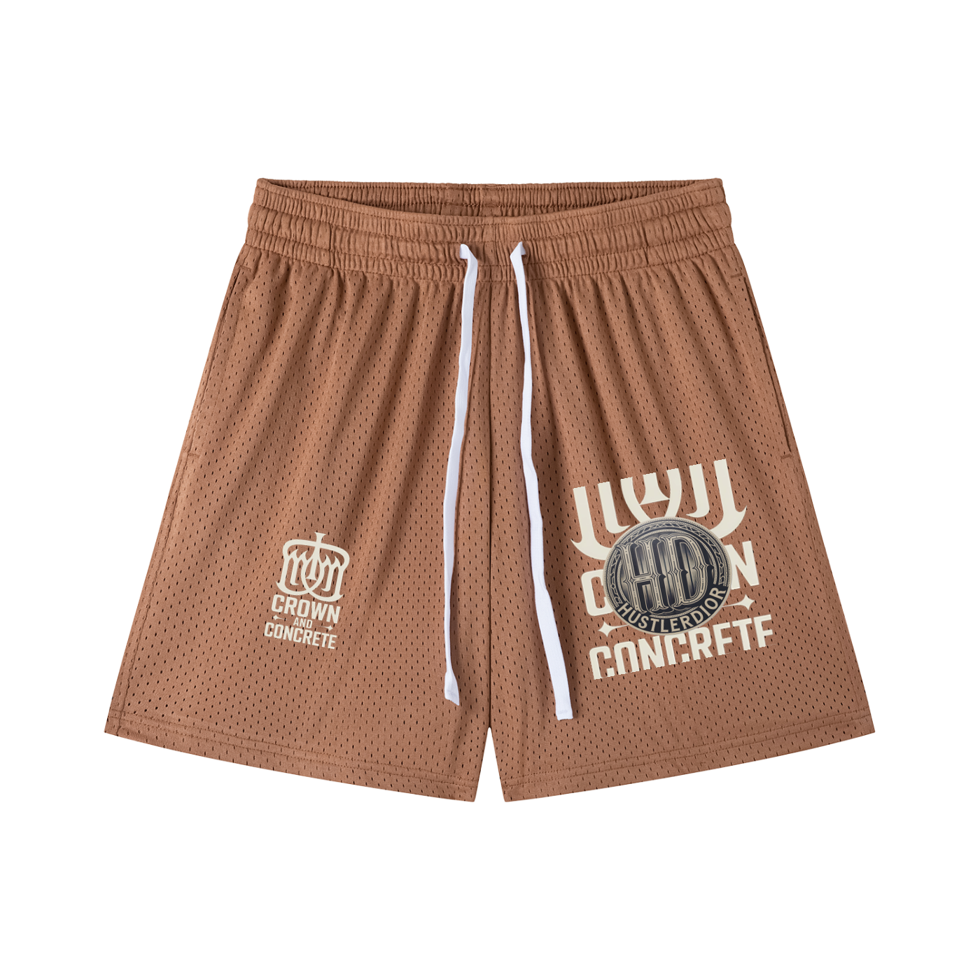 HD Mesh Drawstring Shorts