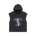 Snow Washed Boxy Hooded Tank Top PSYOPS