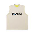Contrast Panel Cooling Performance Tank Top Trippy 7v5a7