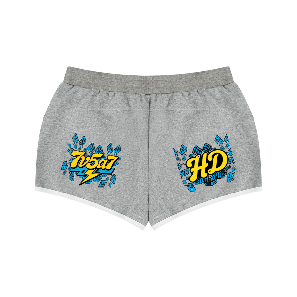 Women's Retro Contrast Binding Shorts