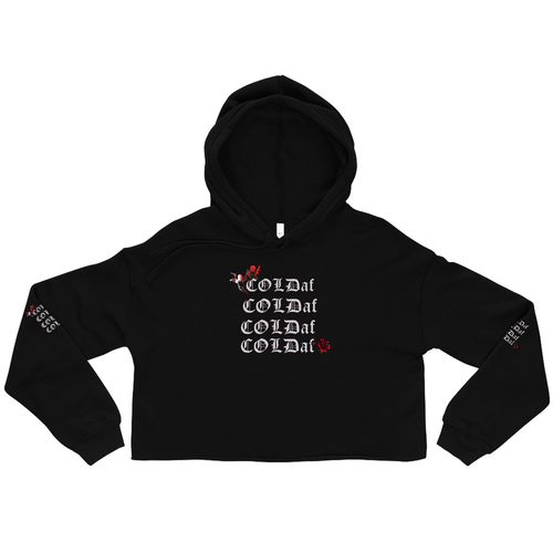 COLD af Crop Hoodie / S