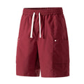 Streetwear Men's Casual Workwear Shorts Breathable Quick Dry Straight Leg Five-Quarter Pants Summer Sports Leisure Cargo Shorts