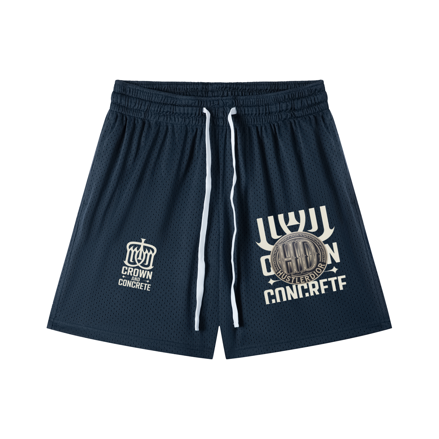 HD Mesh Drawstring Shorts