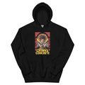 Crown & Concrete “Saiyan Surge” Neon-Pink Hoodie / Black / S