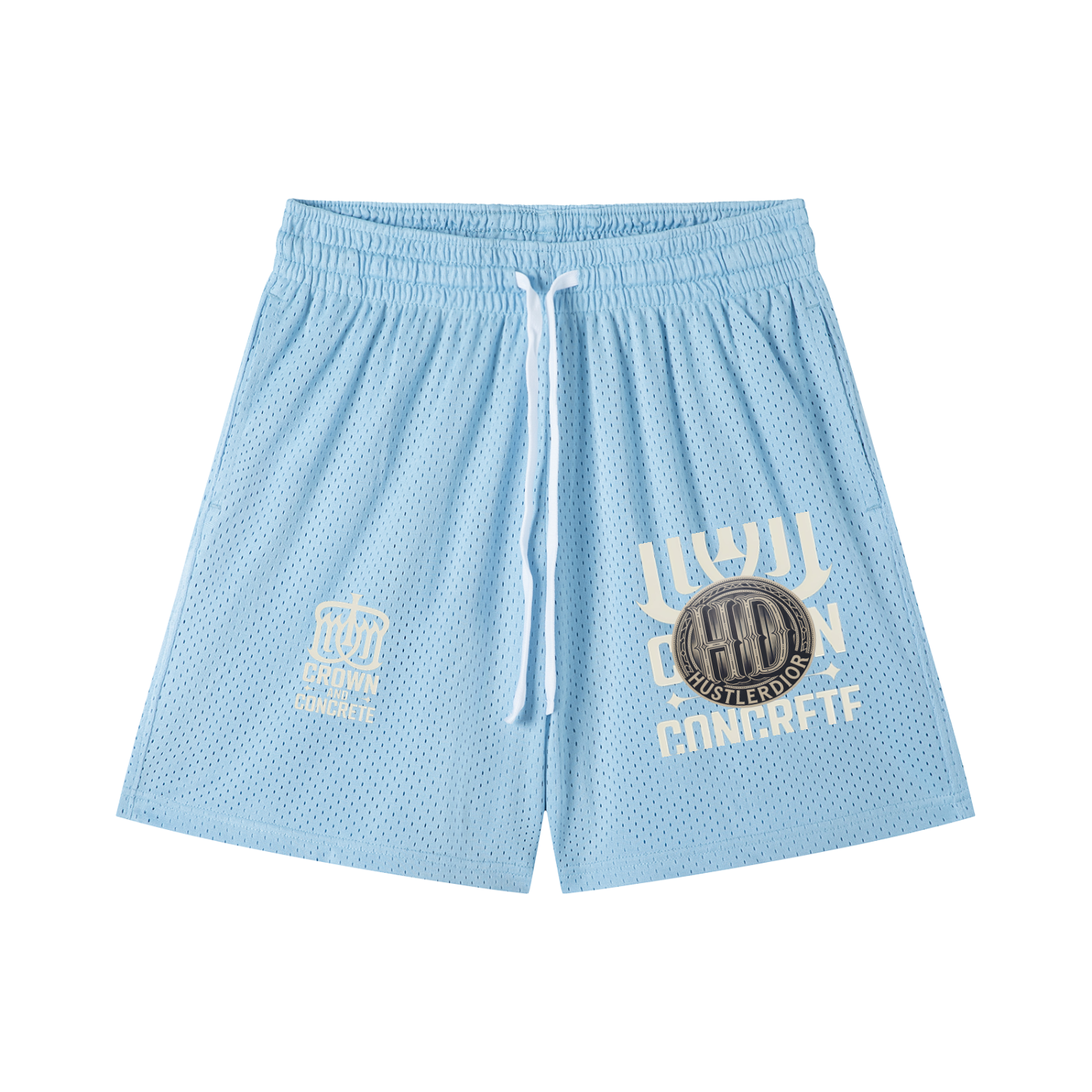 HD Mesh Drawstring Shorts