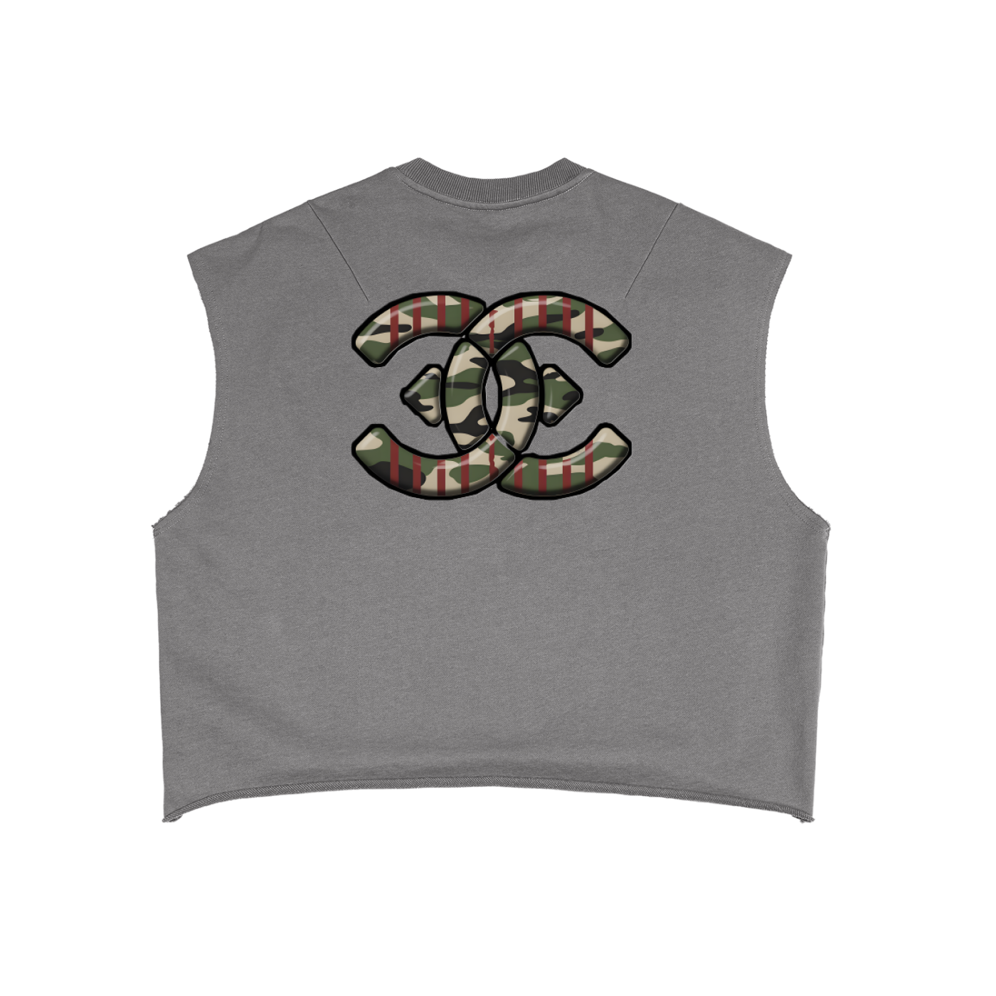 French Terry Boxy Tank Top