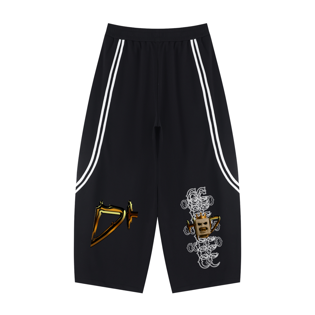 Unisex Wide Leg Piping Sweatpants BLOCKHEAD