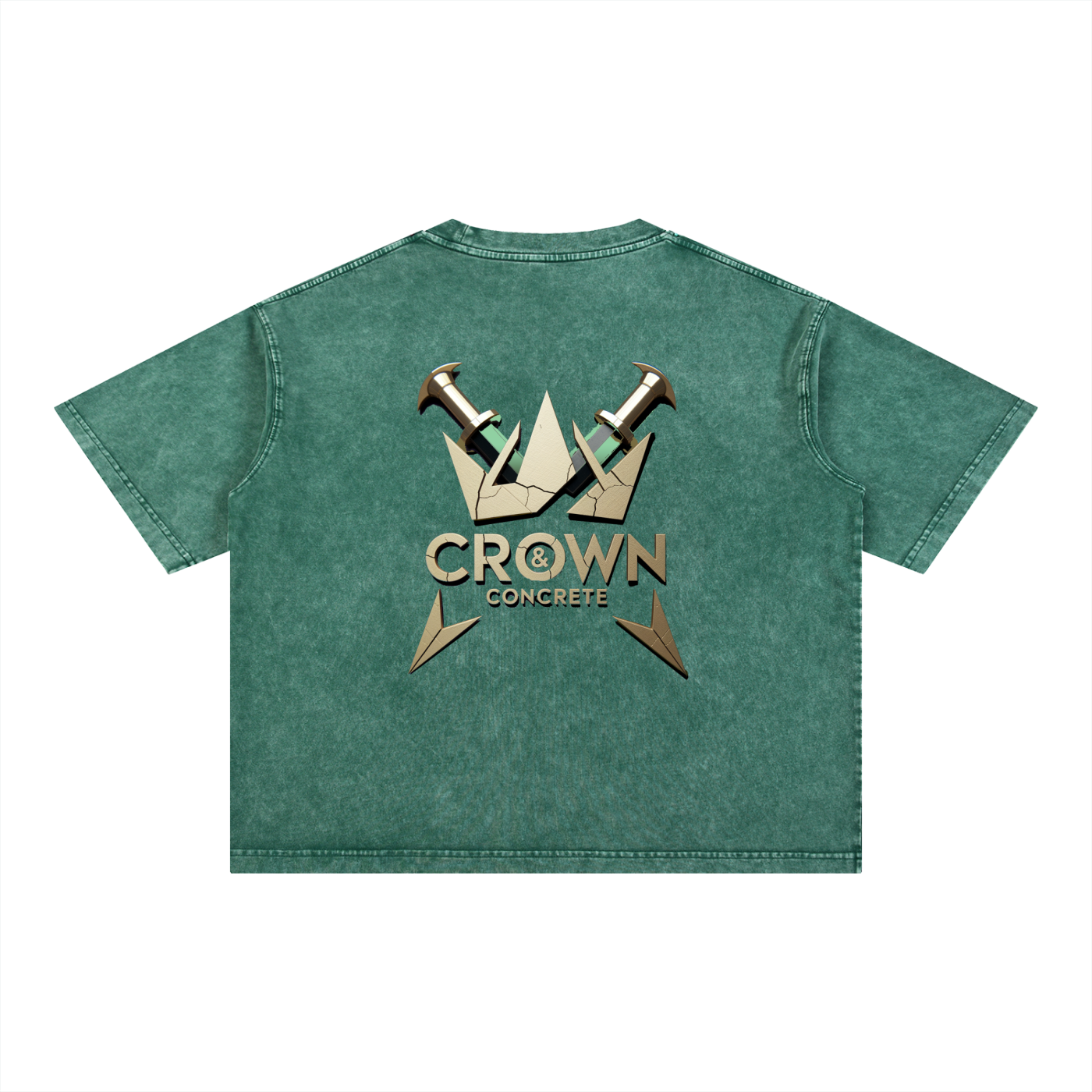 Mineral Wash NO BS Boxy Cotton T-Shirt